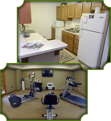 Independent Living offers many amenities with nearby health services available.