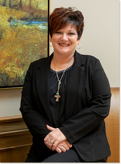 Penny Howard, Admissions and Social Services Director