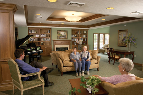 Park Village Health Care Assisted Living Lobby